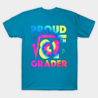 Proud 9th Grader Square Root of 81 Teachers Students T-Shirt